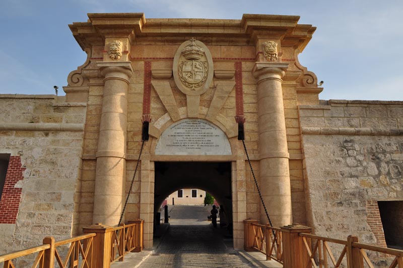 Fortress of San Carlos De La CabaÃ±a Stock Image - Image of tourism,  important: 37263257