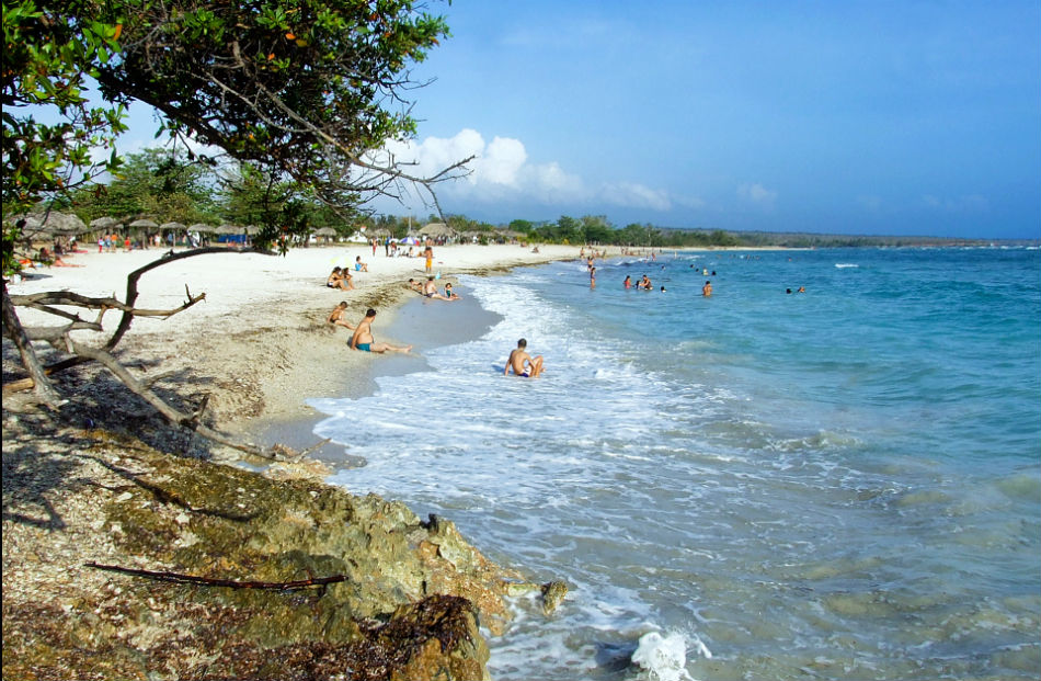 Dónde está playas en Cienfuegos, Cuba