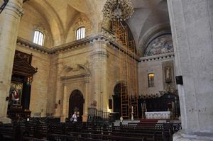 Interior de La Catedral de La Habana